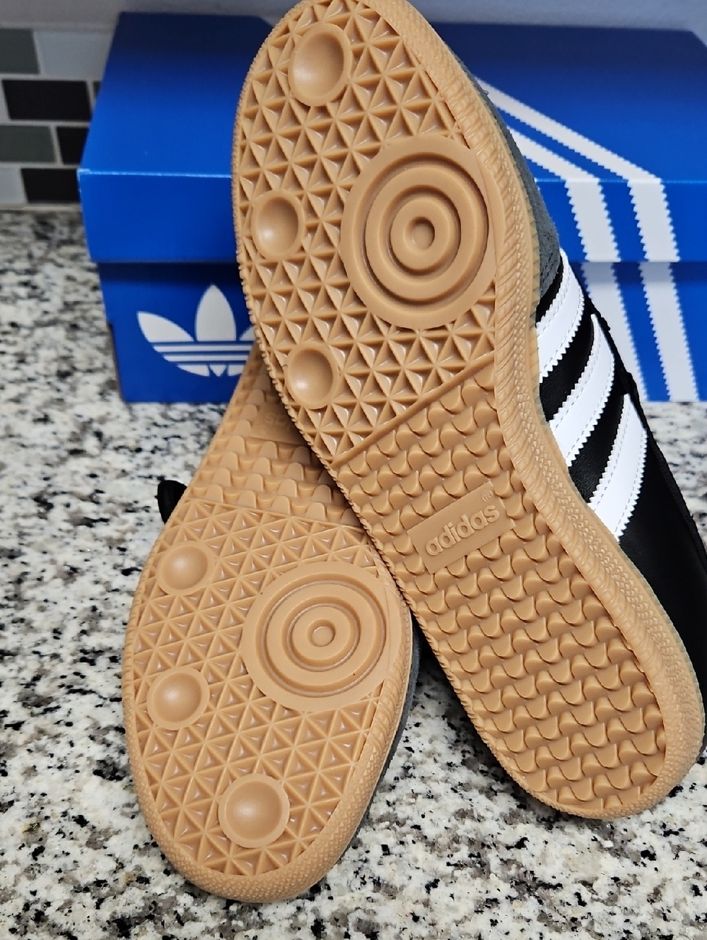 ADIDAS SAMBA JANE, BLACK, WMS 9 - Picture 4 of 4